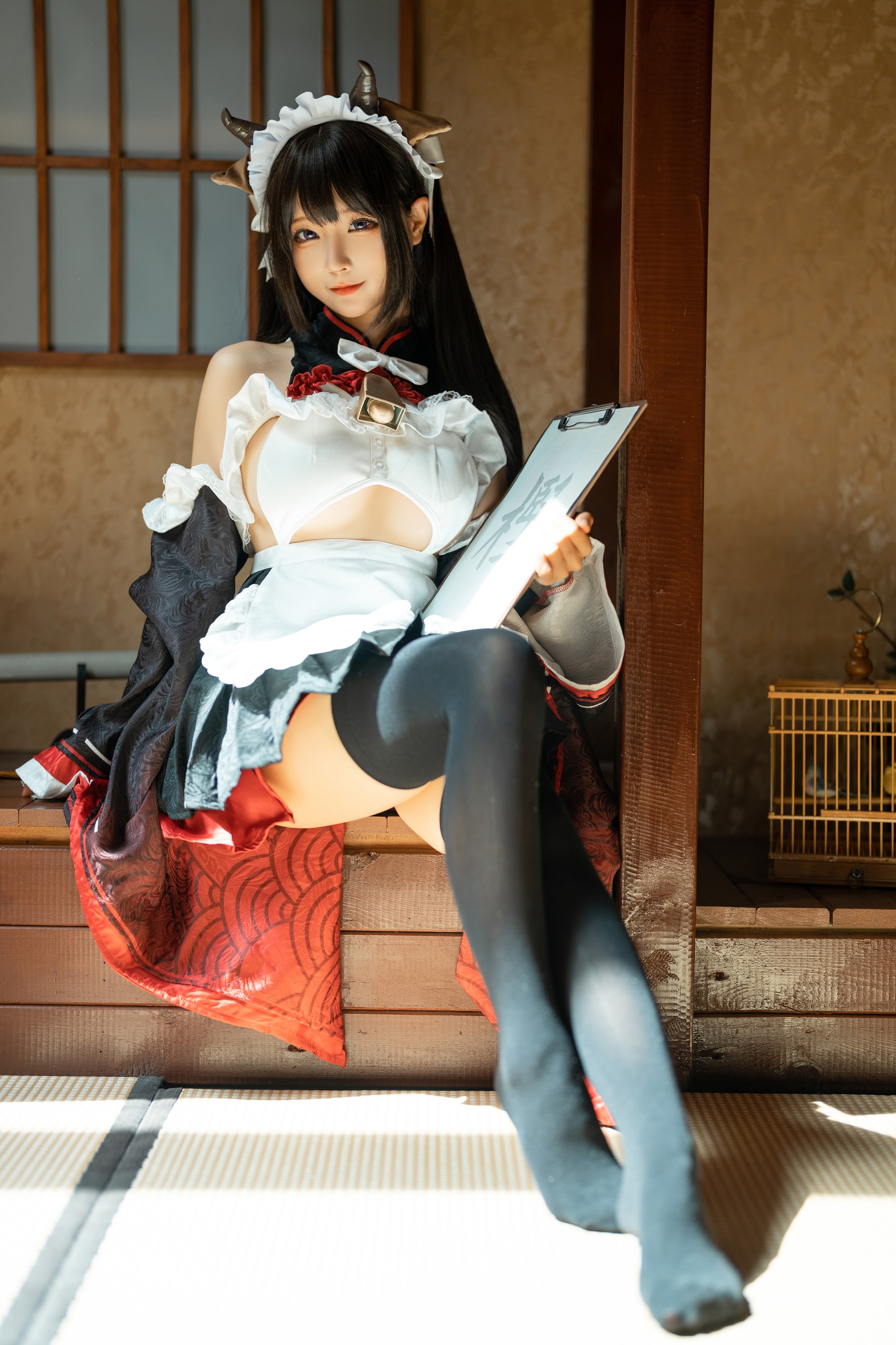 蠢沫沫 - NO.248 牛牛女仆[15P]-XikXak